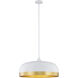 Amarra 4 Light 22 inch Matte White Indoor Pendant Ceiling Light