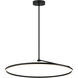 The Trundle LED 39.38 inch Matte Black Pendant Ceiling Light