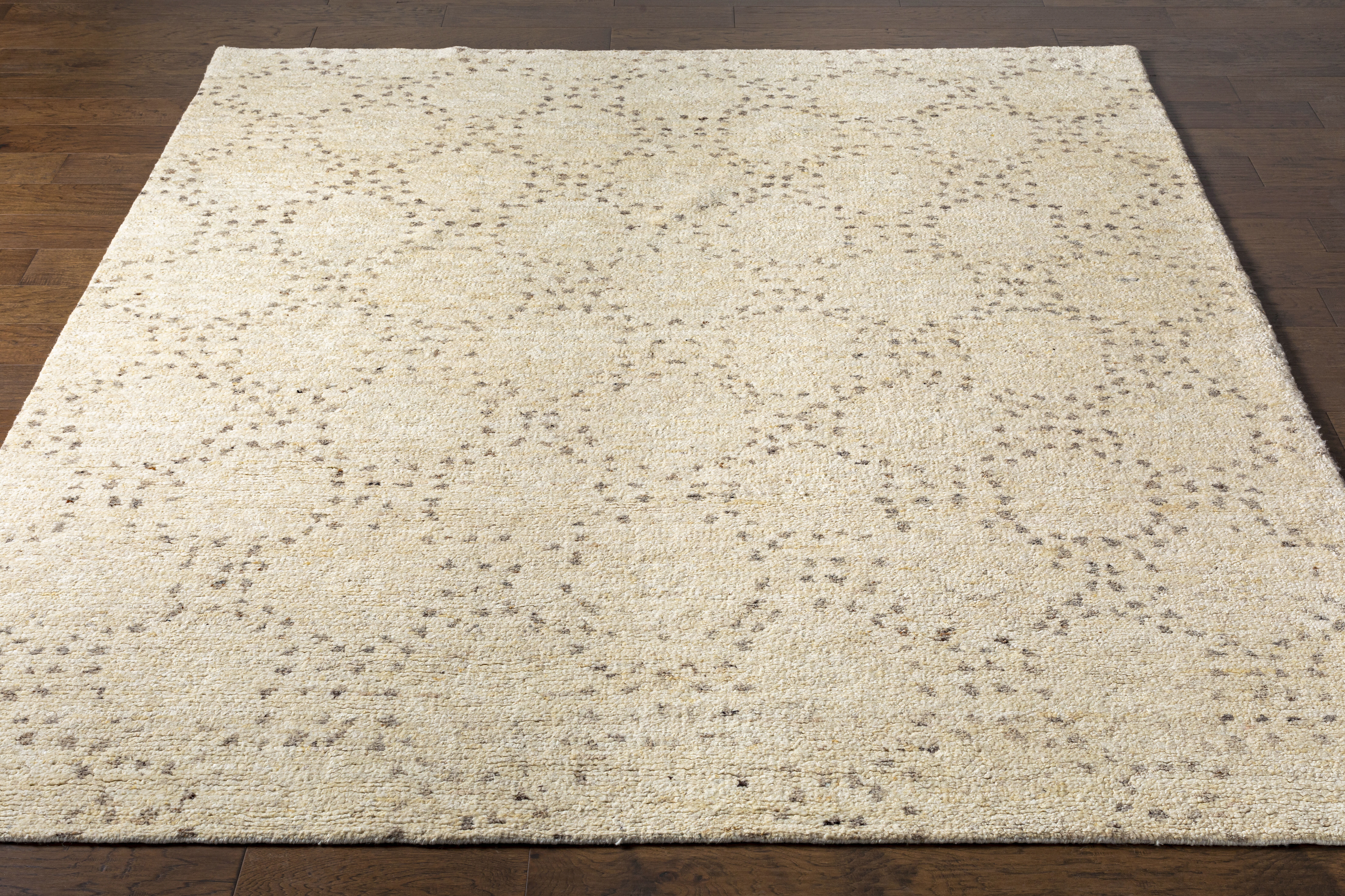 Pampa 120 X 96 inch Cream Rug in 8 x 10, Rectangle