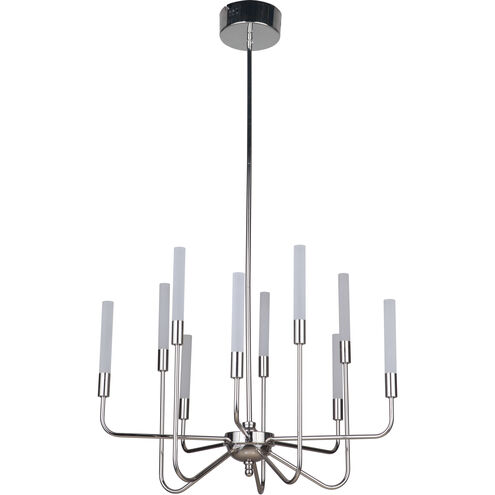 Valdi LED 27 inch Polished Nickel Chandelier Ceiling Light