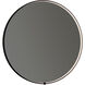 Avior 48 X 48 inch Black LED Lighted Mirror, Vanita by Oxygen