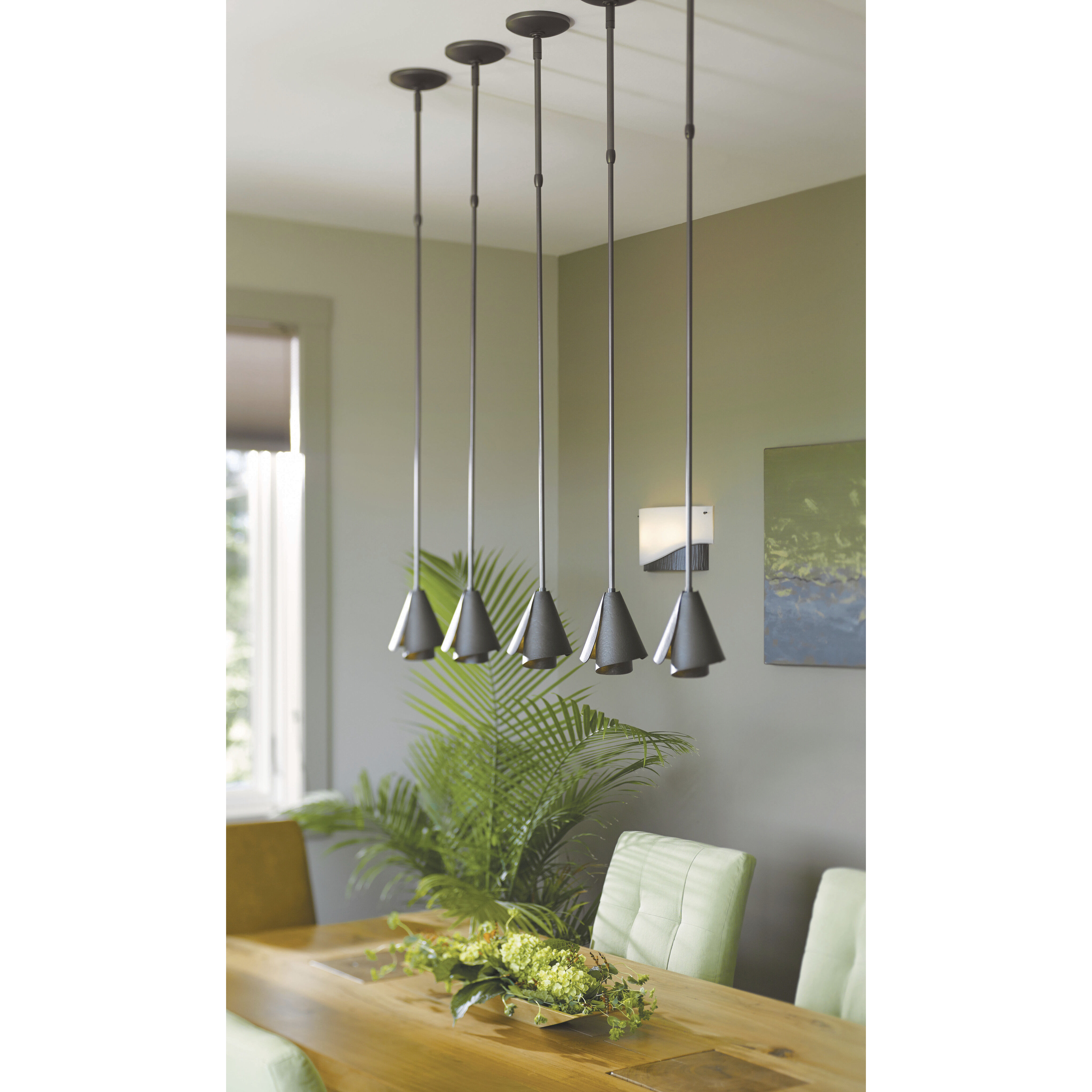 Mobius 1 Light 5 inch Dark Smoke Mini Pendant Ceiling Light