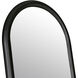 Duke 71 X 23.5 inch Matte Black Mirror