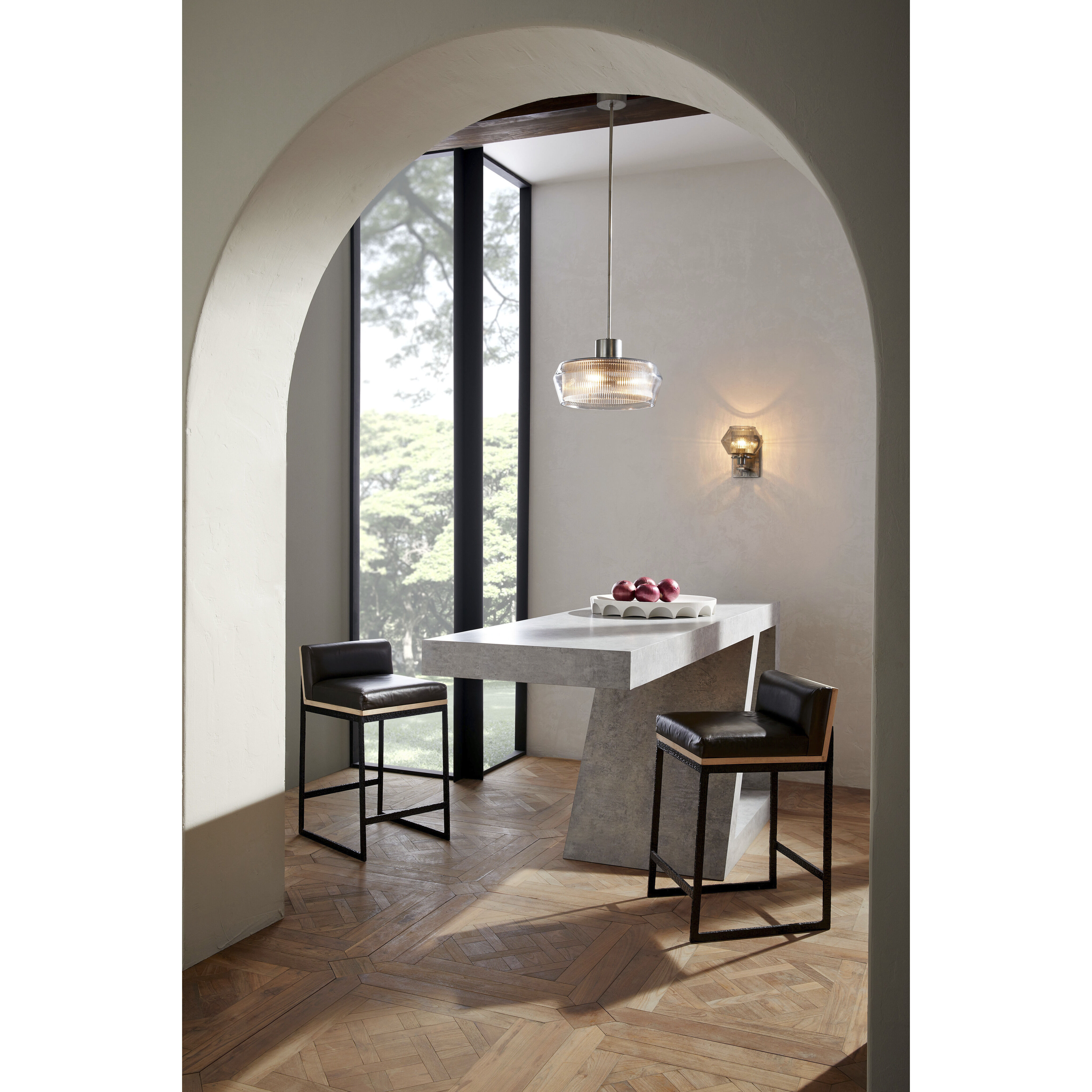 Marmont 29.5 inch Graphite Counter Stool