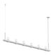 Intervals LED 96.25 inch Satin White Pendant Ceiling Light