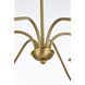 Rohan 6 Light 48 inch Satin Gold Chandelier Ceiling Light