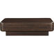 Eton 60 X 40 inch Dark Brown Coffee Table