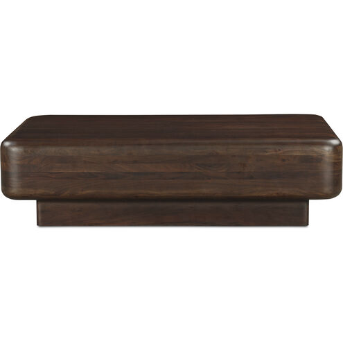 Eton 60 X 40 inch Dark Brown Coffee Table