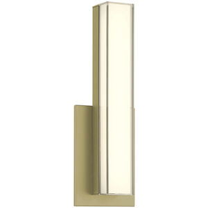 Vantage Vantage LED 14 inch Ashen Brass Bath Vanity Wall Light