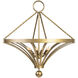 Hill Country 6 Light Spartina Gold Chandelier Ceiling Light
