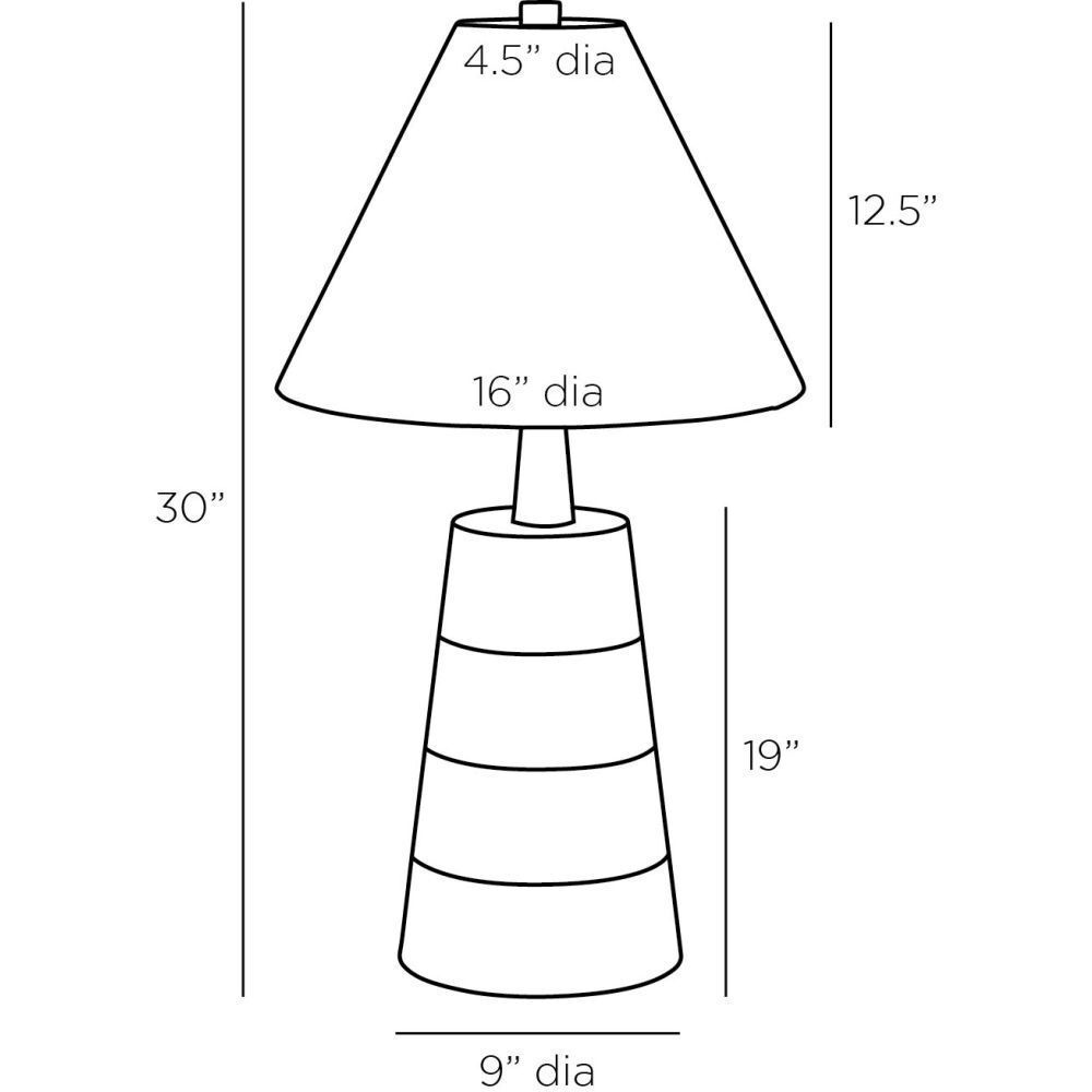 Yuri 30 inch Table Lamp Portable Light