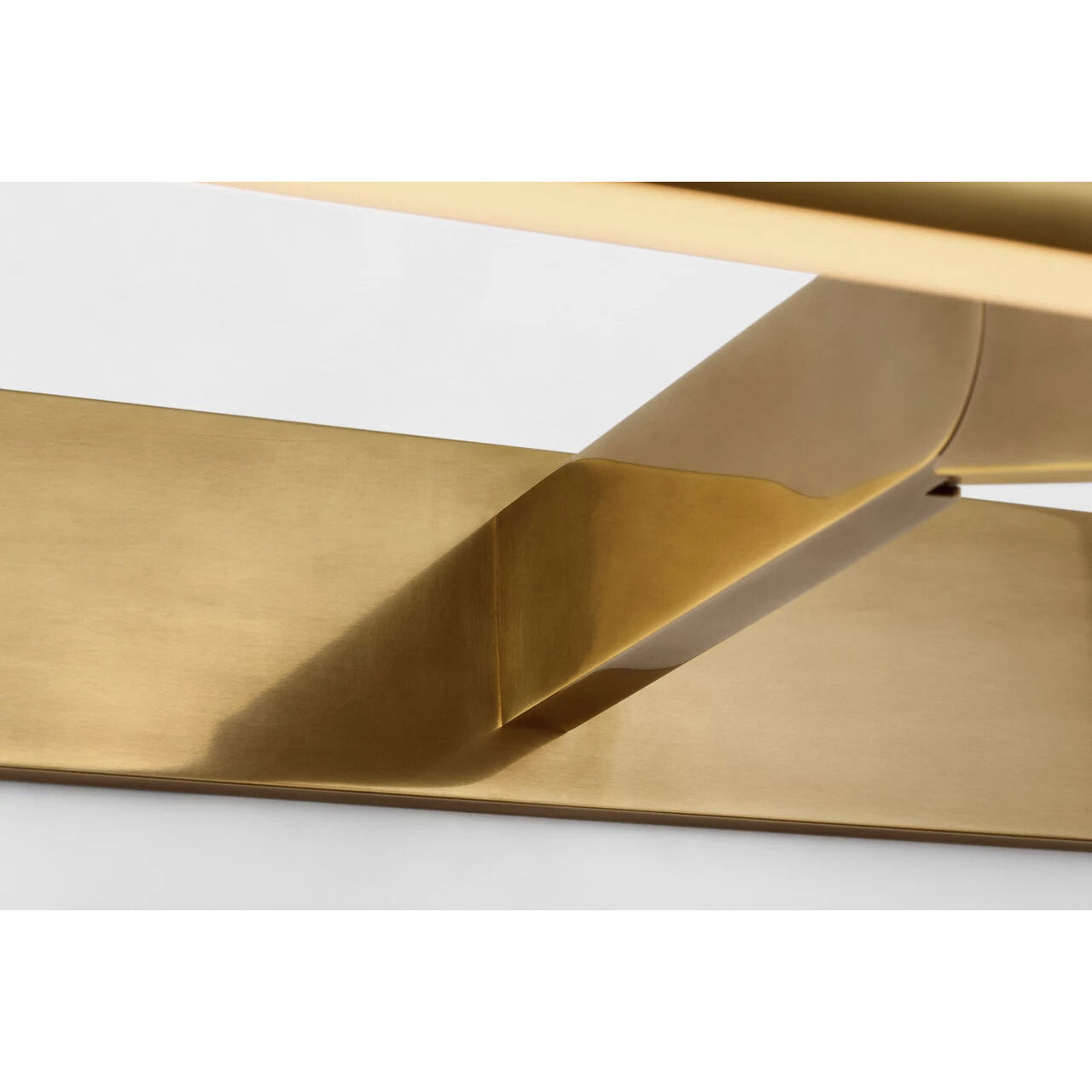 Kelly Wearstler Axis 25 watt 24.5 inch Antique-Burnished Brass Pivoting Library Light Wall Light