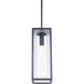 Cambridge 1 Light 6 inch Black Outdoor Pendant