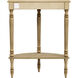Bellini  Demilune 24" Console Table in Multi-Color