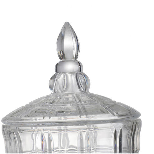 Anita Clear and Polished Silver Drink Dispenser