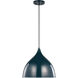 Grant 1 Light 14.13 inch Dutch Blue Pendant Ceiling Light