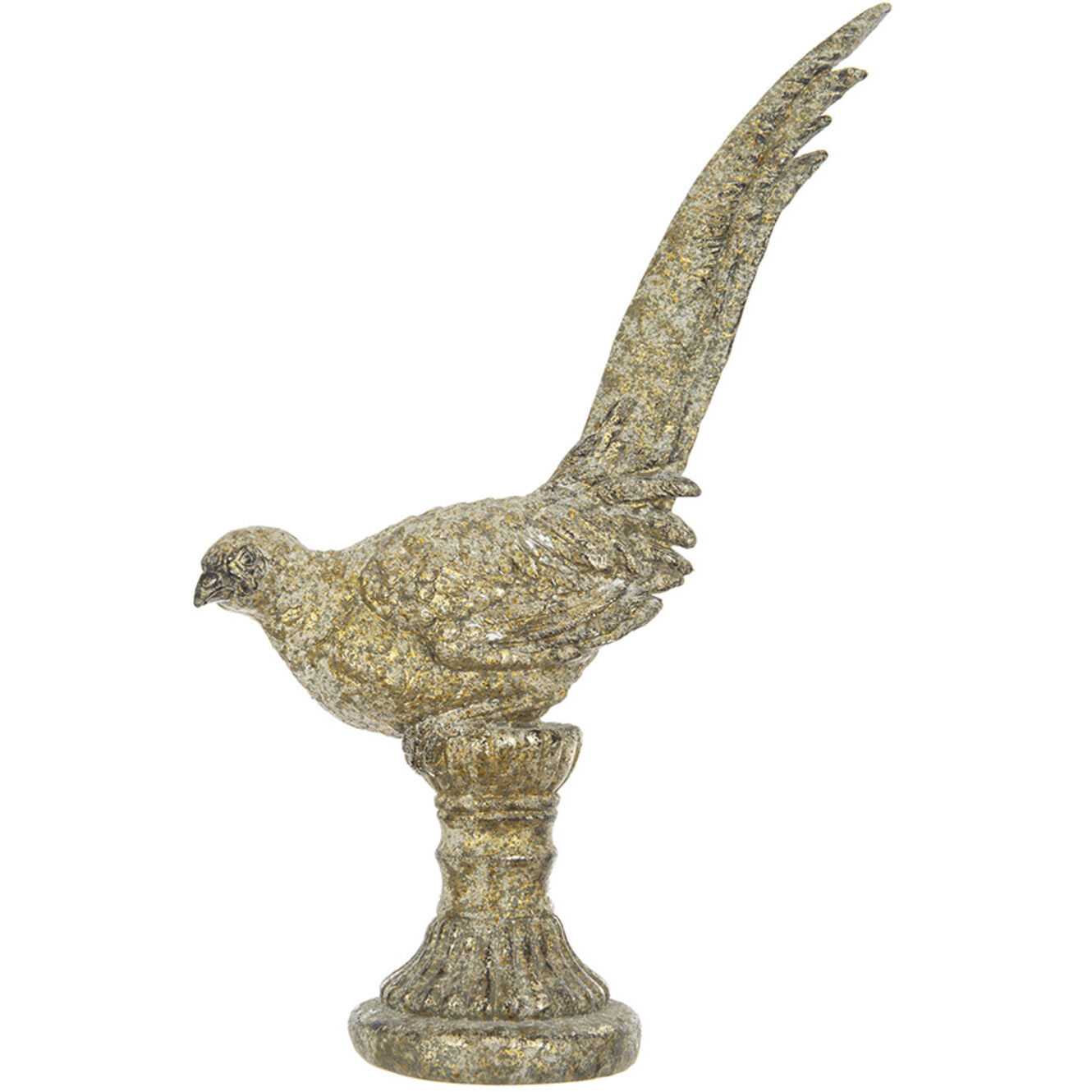 Anita Gray and Gold Figurine