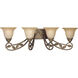 Le Jardin 4 Light 34 inch Biscay Crackle Bath Vanity Wall Light