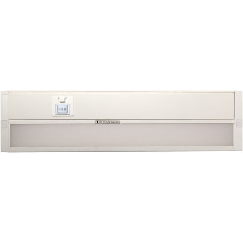 CounterQuick 120 LED 14 inch White Under Cabinet & Cove, Linear Strip