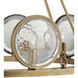 MarjieScope 10 Light 32 inch Antique Brass Chandelier Ceiling Light, Marjorie Skouras Collection
