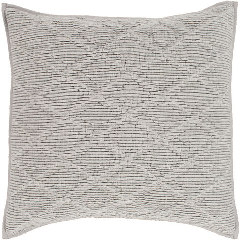 Tatum Light Gray Bedding Swatch