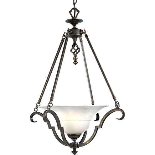 Melbourne 1 Light 22 inch Espresso Close-to-Ceiling Ceiling Light