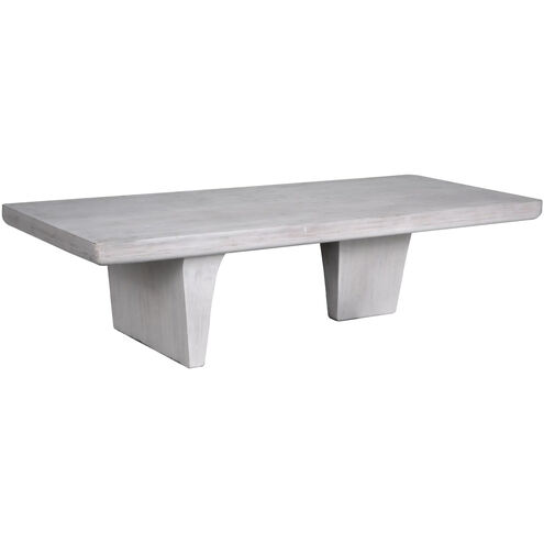 Ward 68 X 28 inch White Wash Coffee Table