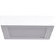 Strike 2.0 LED 7 inch White Flush Mount Ceiling Light