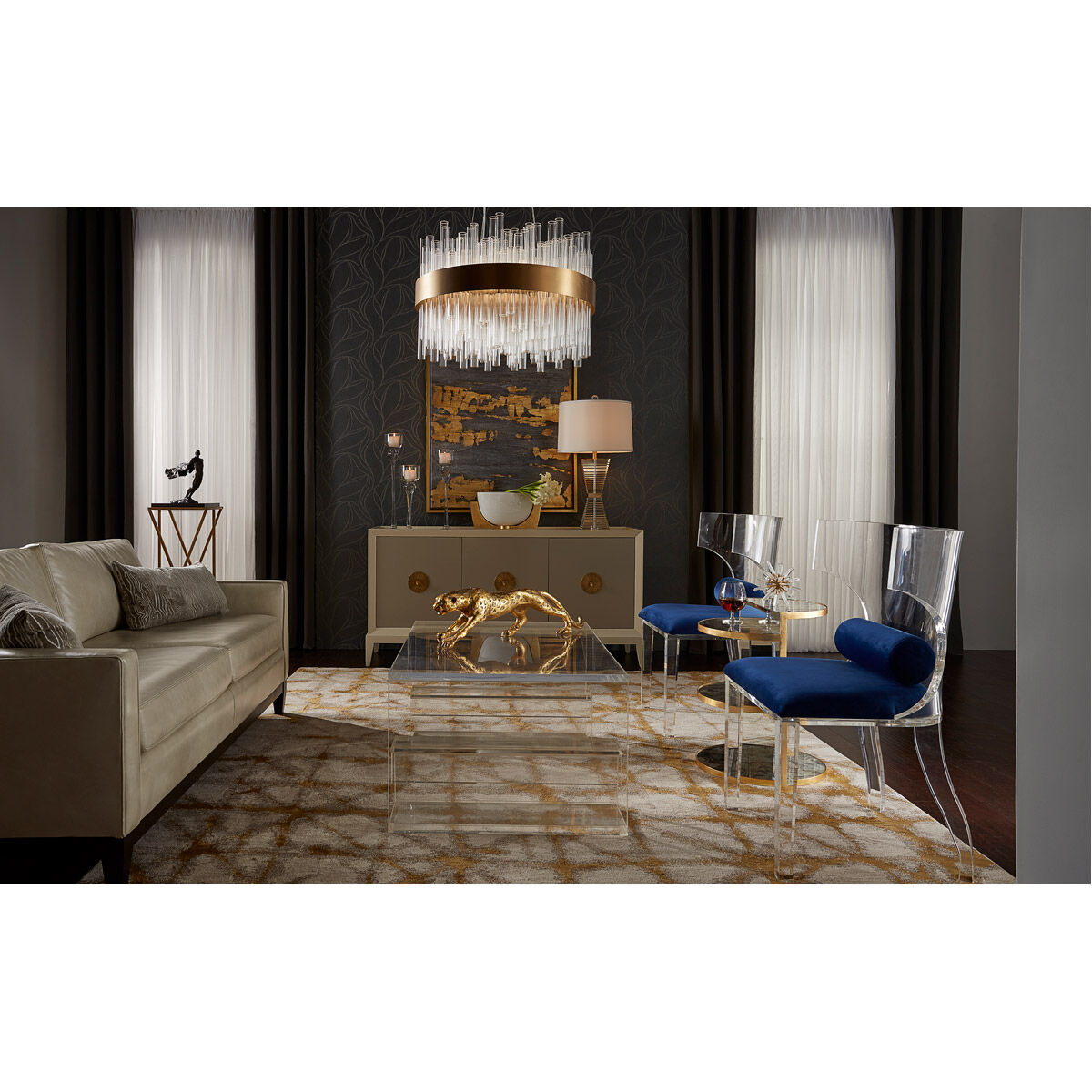 Wildwood 51 X 39 inch Oil Painting