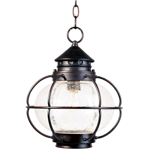 Portsmouth 1 Light 12 inch Oil Rubbed Bronze Outdoor Hanging Lantern