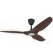Haiku L 52 inch Black with Cocoa Bamboo Blades Indoor Ceiling Fan in Bamboo Cocoa, Universal Mount