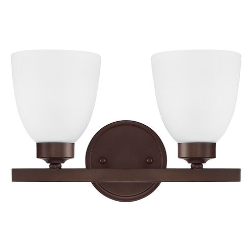 Jameson 2 Light 13 inch Bronze Vanity Light Wall Light