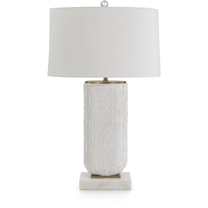 Igneous Cascade 37.75 inch 150.00 watt Antique Brass Table Lamp Portable Light