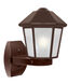 3272 Series 1 Light 12 inch Bronze Outdoor Sconce, Costaluz
