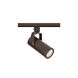 Silo 1 Light 120 Dark Bronze Track Head Ceiling Light in 2700K