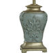 Magonia 28.5 inch 100.00 watt Antique Ocean Blue Table Lamp Portable Light