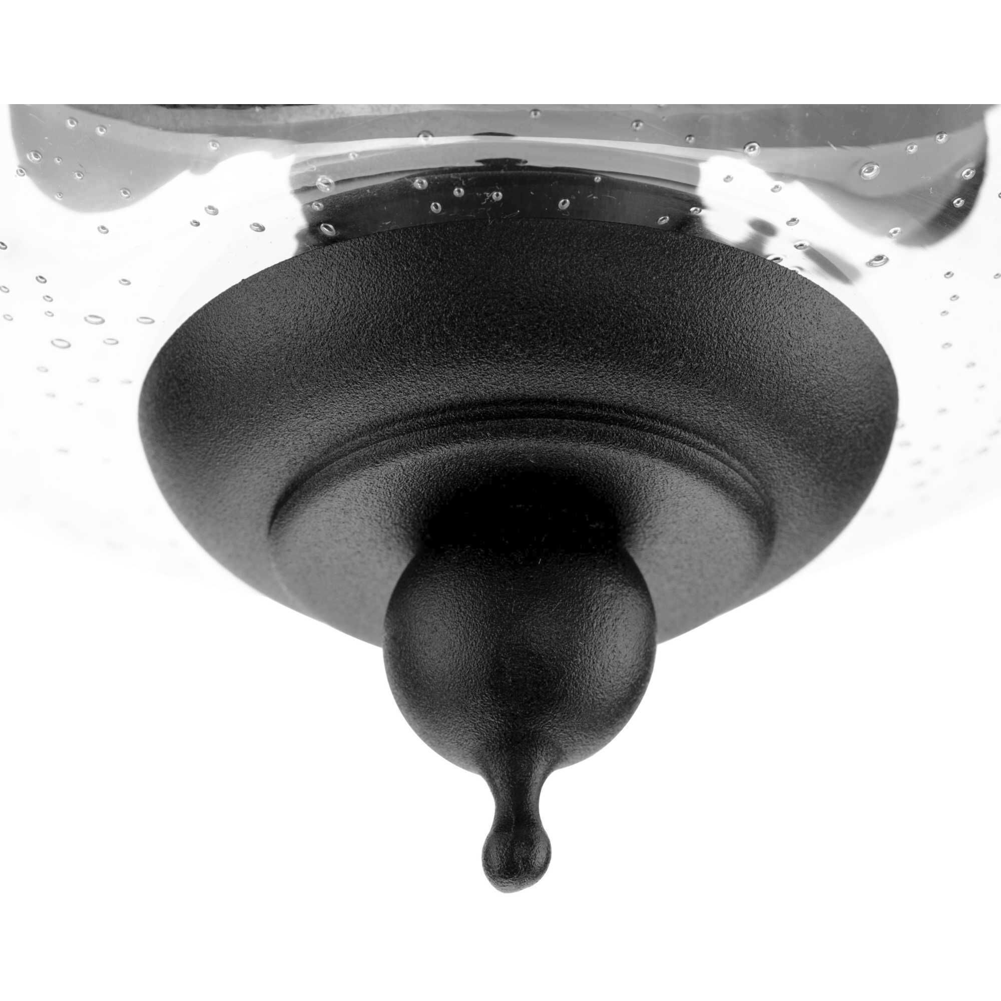 Ashmore 2 Light 11 inch Textured Black Outdoor Flush Mount