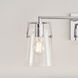 Drew & Jonathan Crofton 3 Light 24 inch Chrome Wall Bath Fixture Wall Light