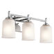 Shailene 3 Light 21 inch Chrome Wall Mt Bath 3 Arm Wall Light