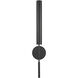 Astrid LED 16.73 inch Metal Shade and Urban Bronze Bath Vanity Wall Light