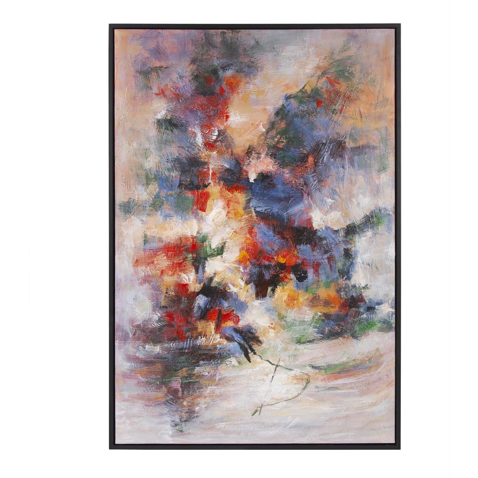 Bastille Day 60 X 40 inch Hand Painted Canvas