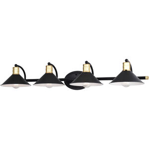 Akron 4 Light 38.00 inch Bathroom Vanity Light