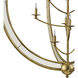 Aphrodite 14 Light 43 inch Gold Granello Chandelier Ceiling Light