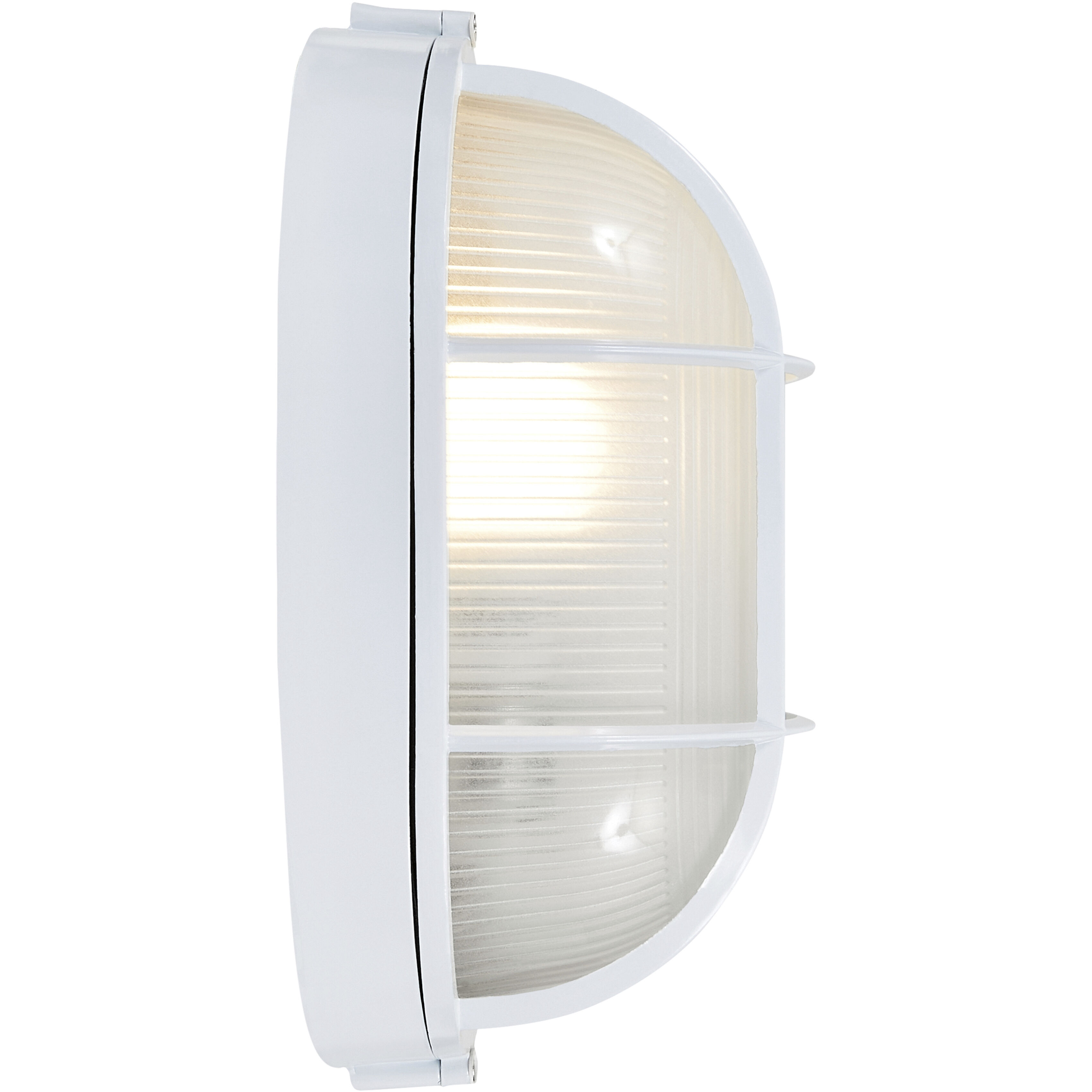 Nauticus 1 Light 6.5 inch White Outdoor Wall Sconce in Incandescent