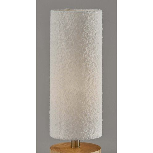 Brayden 18.5 inch 40.00 watt Natural Wood Table Lantern Portable Light