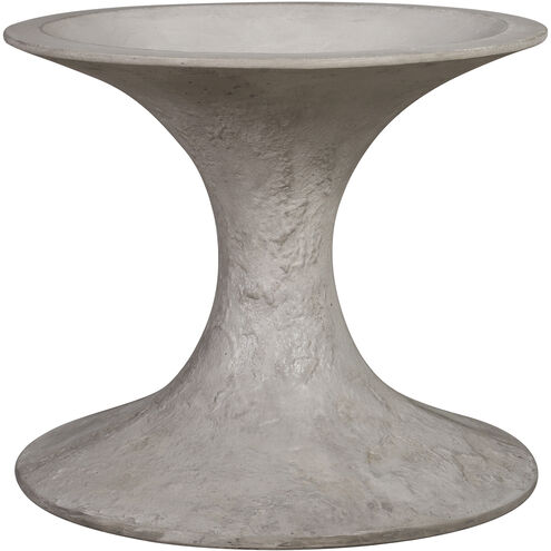 Hourglass Weathered Gray Outdoor Planter