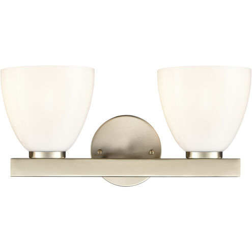 Apria 2 Light 15.75 inch Modern Gold Vanity Light Wall Light