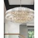 Hayes 32 Light 40.5 inch Aged Brass Chandelier Ceiling Light