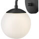 Julep Sconce Wall Light in Black