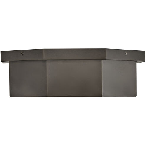 Facet 3 Light 17.5 inch Black Oxide Flush Mount Ceiling Light